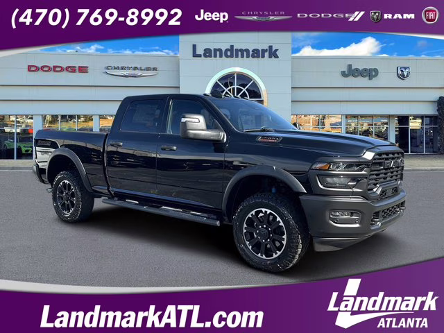 2026 Diamond Black Crystal Pearlcoat Ram 2500 Warlock 4X4 Truck