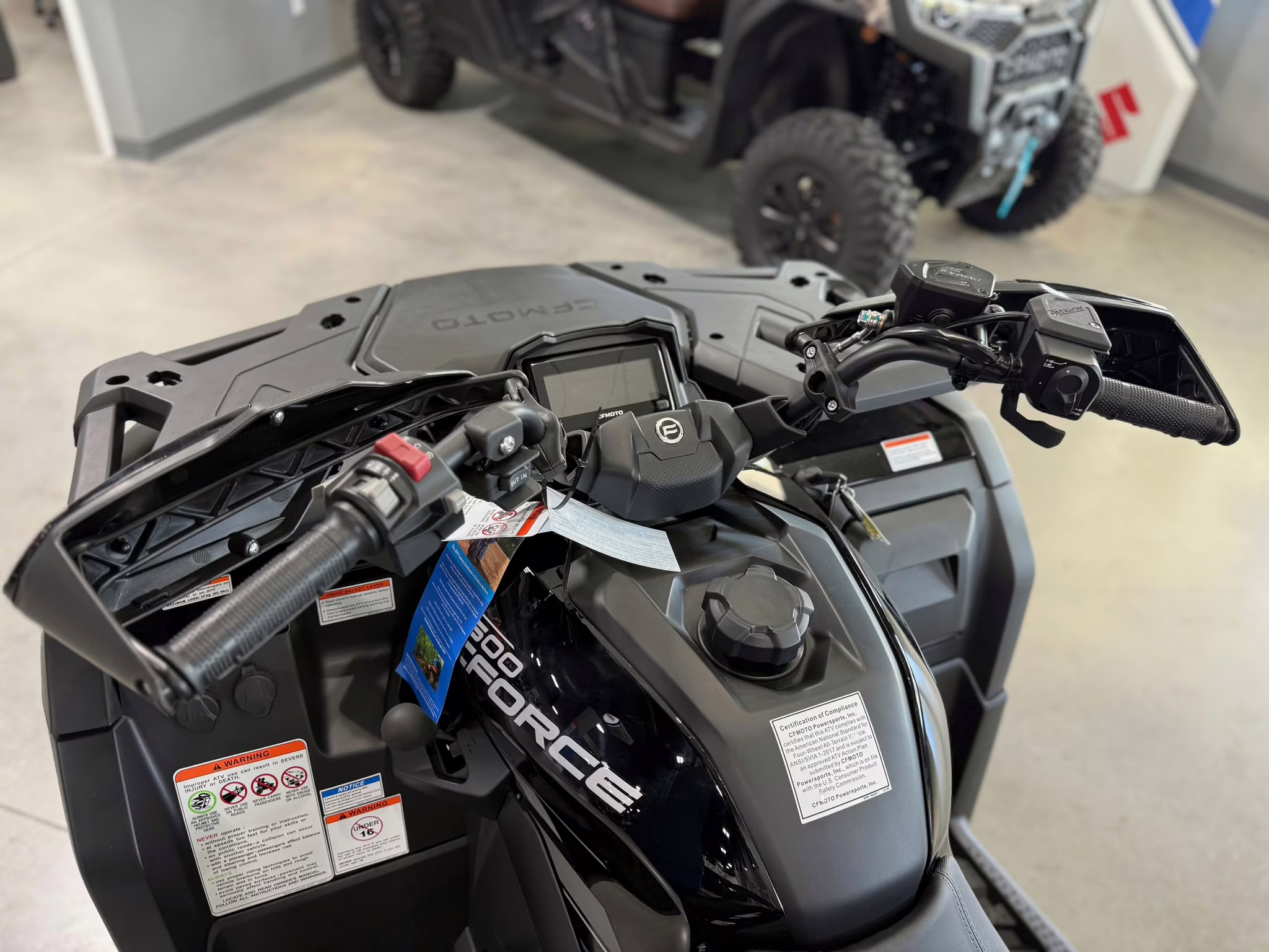 2026 BLK CFMOTO CFORCE 600 ATV