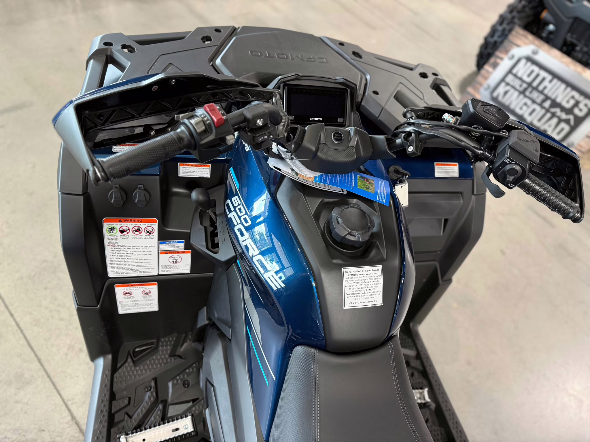 2026 BLU CFMOTO CFORCE 600 Touring ATV