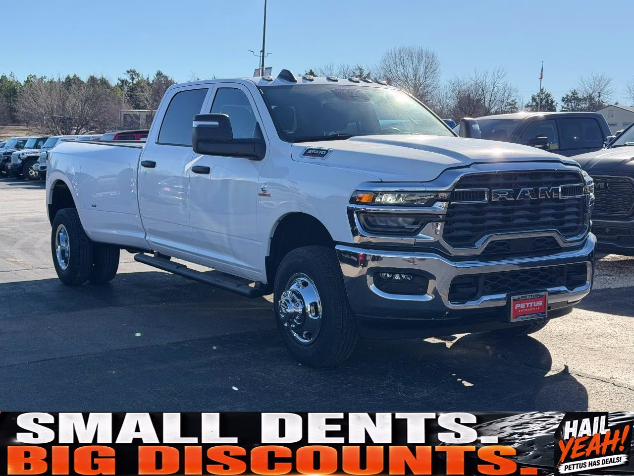 2026 Bright White Clearcoat Ram 3500 Tradesman 4X4 Truck