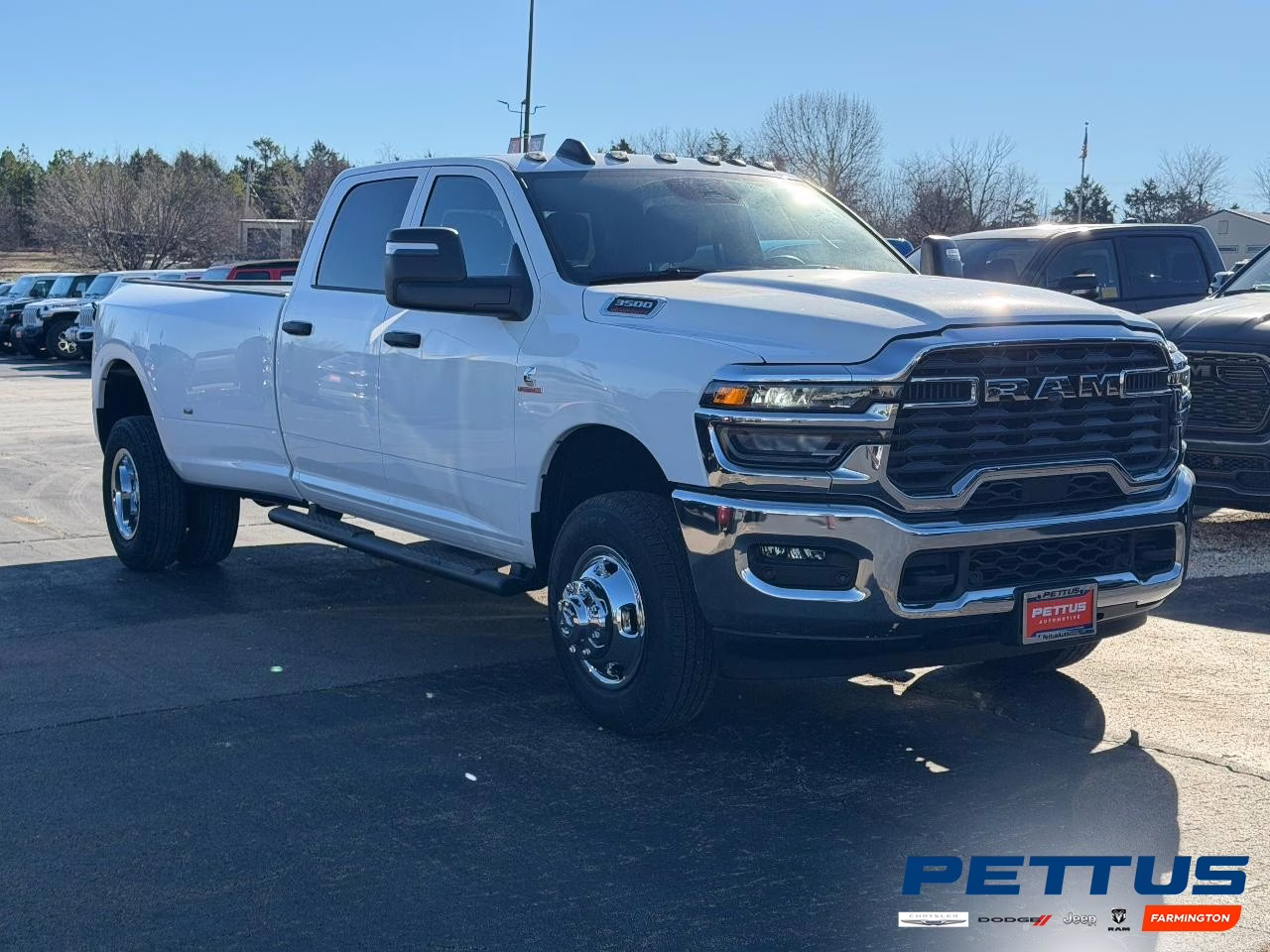 2026 Bright White Clearcoat Ram 3500 Tradesman 4X4 Truck
