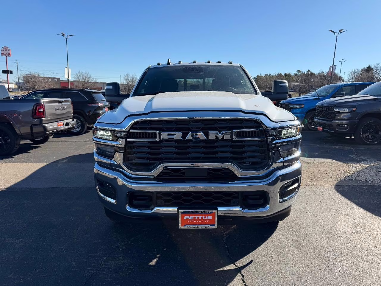 2026 Bright White Clearcoat Ram 3500 Tradesman 4X4 Truck
