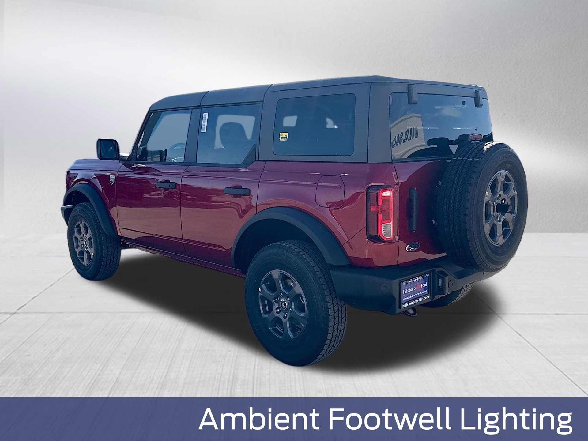 2025 Ruby Red Metallic Tinted Clearcoat Ford Bronco Big Bend 4X4 SUV