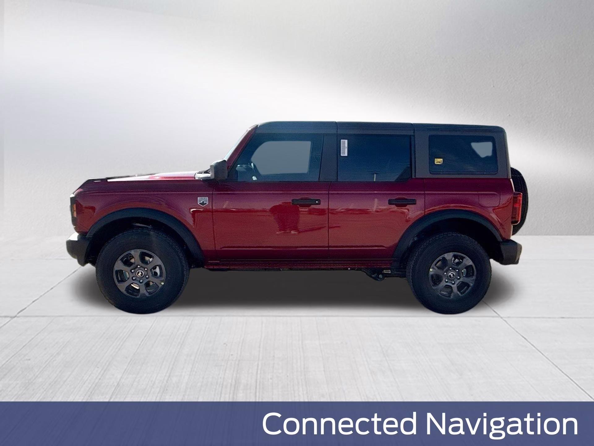 2025 Ruby Red Metallic Tinted Clearcoat Ford Bronco Big Bend 4X4 SUV