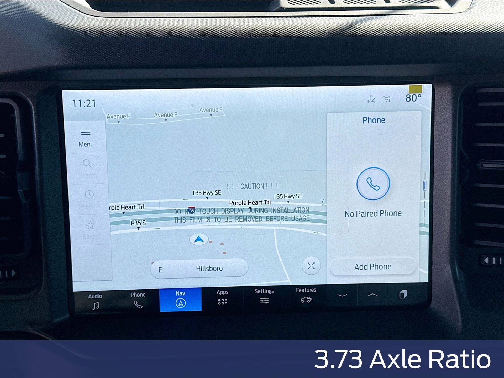 2025 Ruby Red Metallic Tinted Clearcoat Ford Bronco Big Bend 4X4 SUV