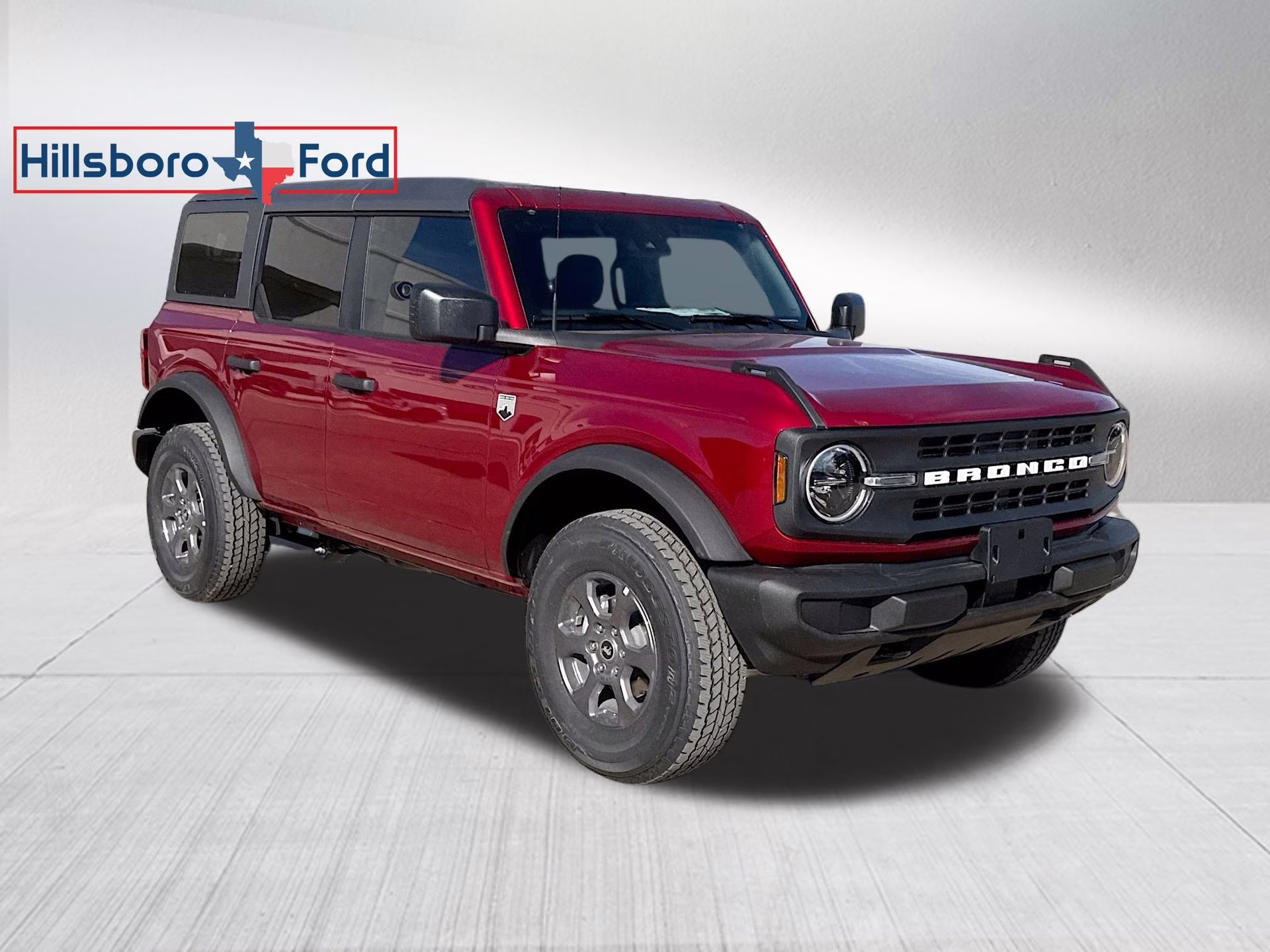 2025 Ruby Red Metallic Tinted Clearcoat Ford Bronco Big Bend 4X4 SUV