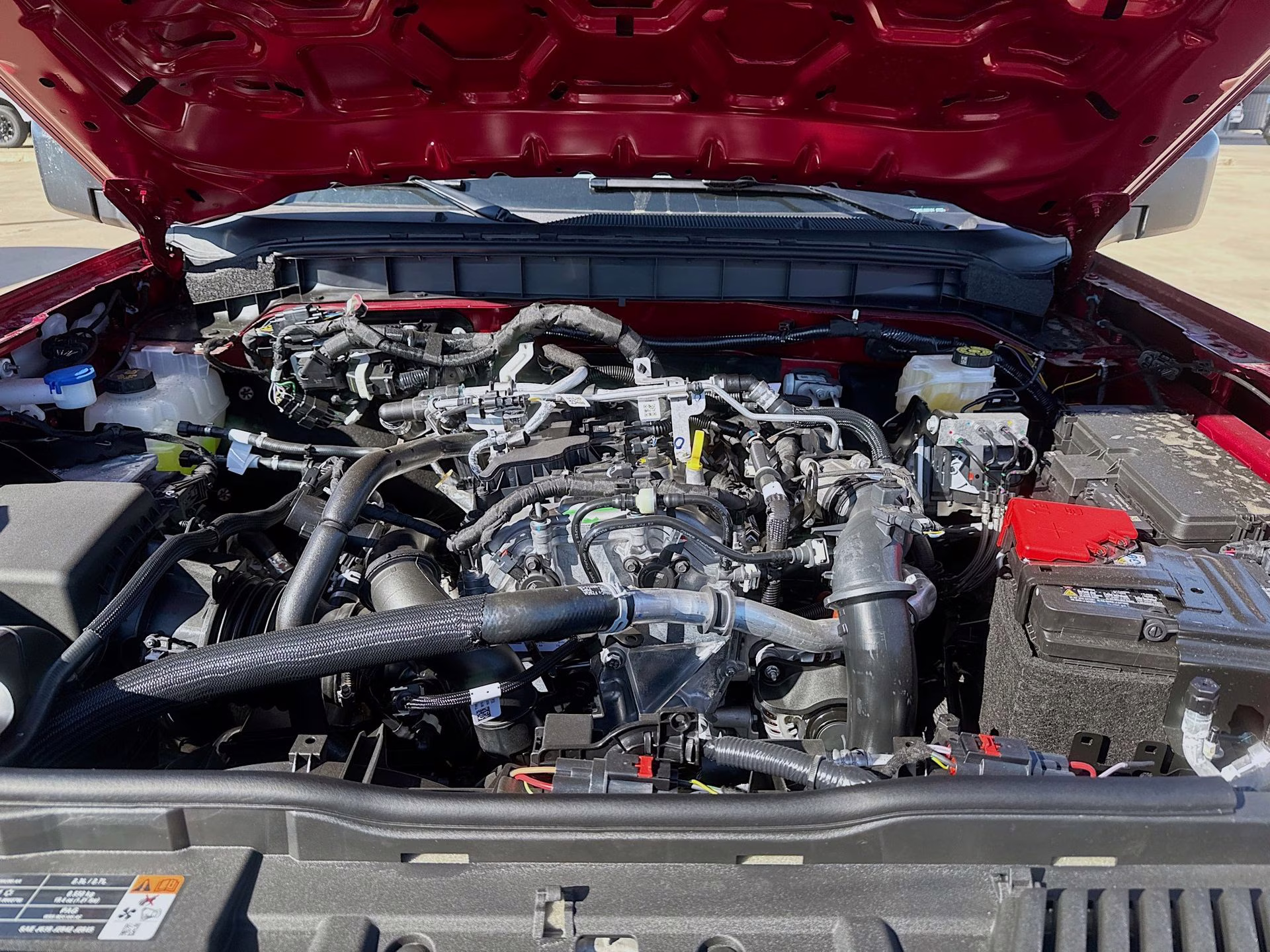 2025 Ruby Red Metallic Tinted Clearcoat Ford Bronco Big Bend 4X4 SUV