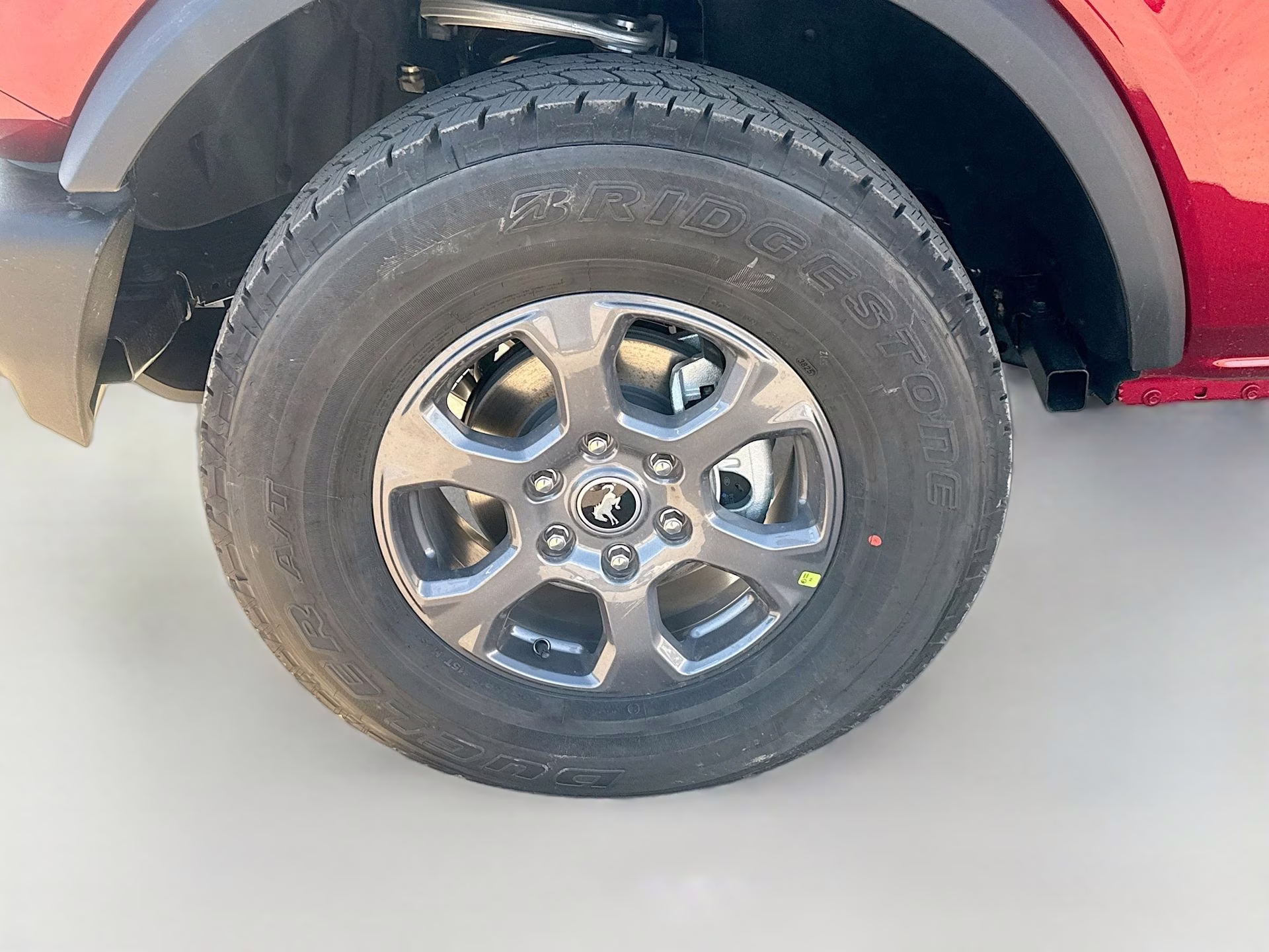 2025 Ruby Red Metallic Tinted Clearcoat Ford Bronco Big Bend 4X4 SUV