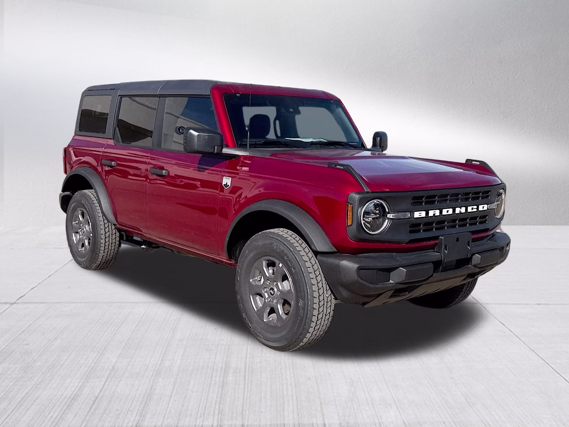 2025 Ruby Red Metallic Tinted Clearcoat Ford Bronco Big Bend 4X4 SUV