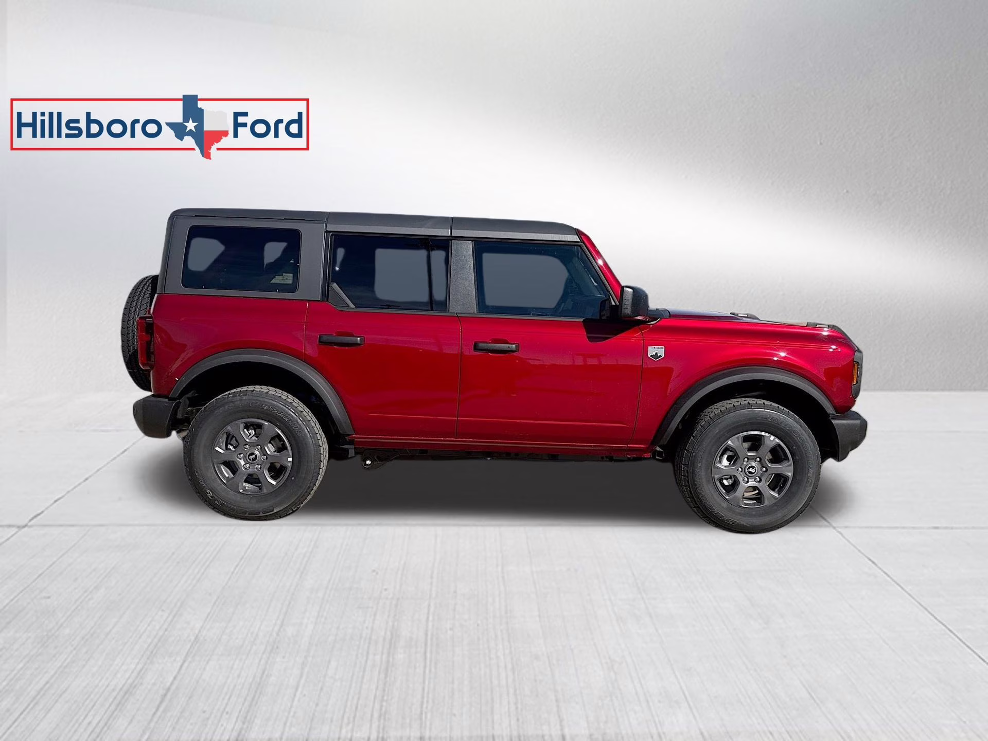 2025 Ruby Red Metallic Tinted Clearcoat Ford Bronco Big Bend 4X4 SUV