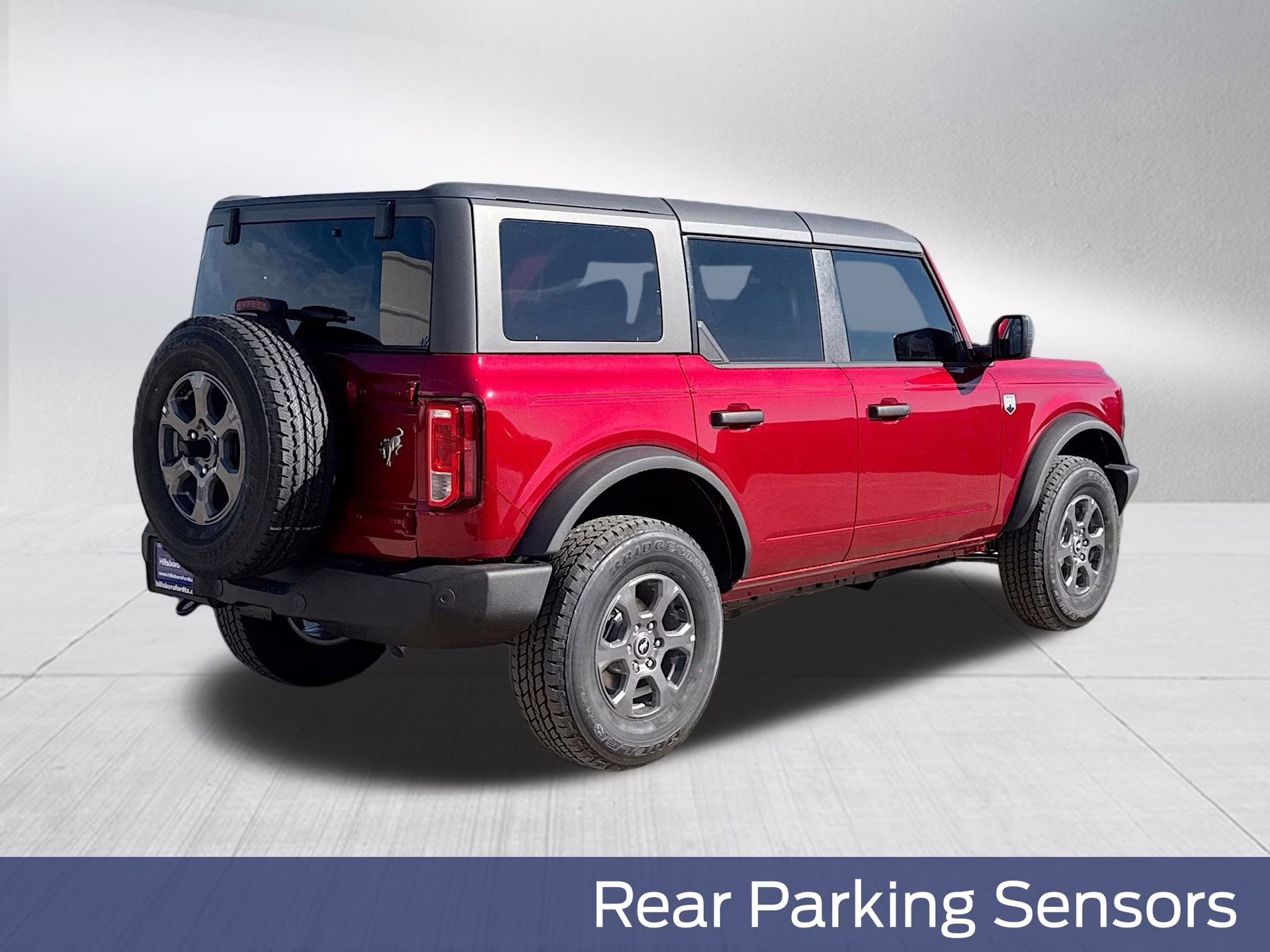 2025 Ruby Red Metallic Tinted Clearcoat Ford Bronco Big Bend 4X4 SUV