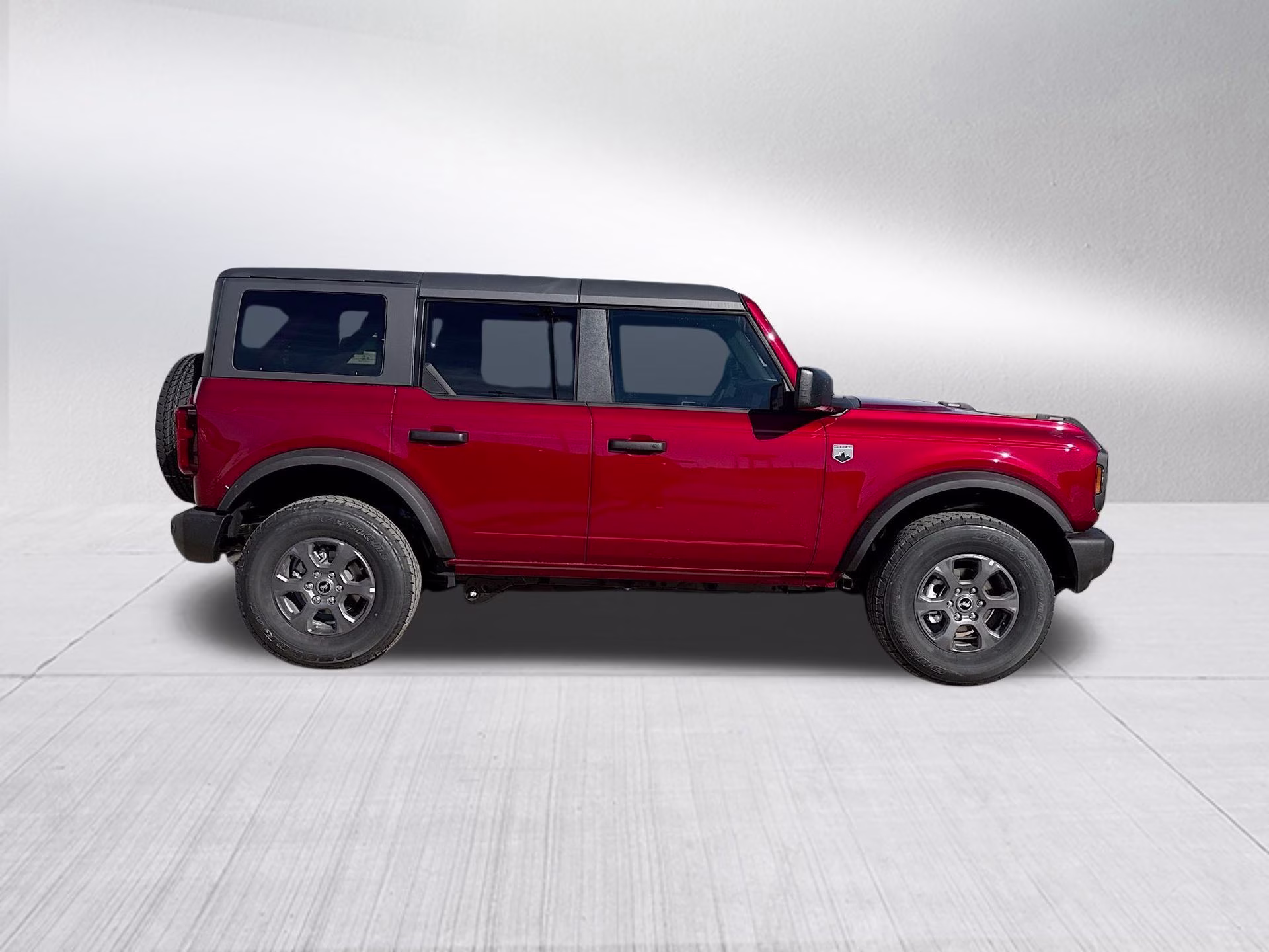 2025 Ruby Red Metallic Tinted Clearcoat Ford Bronco Big Bend 4X4 SUV
