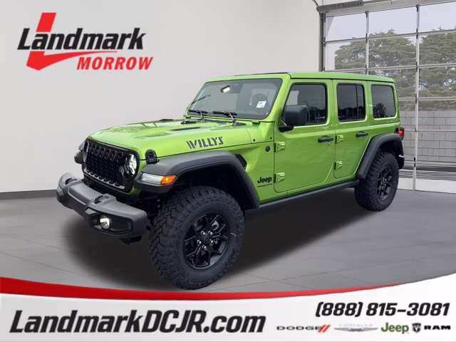 2026 Mojito Clearcoat Jeep Wrangler Willys 4X4 Convertible