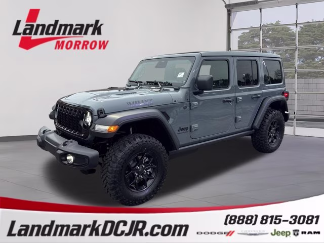 2026 Anvil Clearcoat Jeep Wrangler Willys 4X4 Convertible