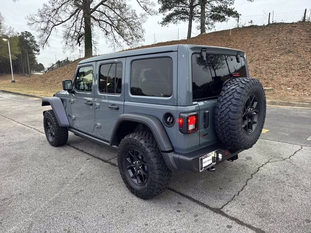 2026 Anvil Clearcoat Jeep Wrangler Willys 4X4 Convertible