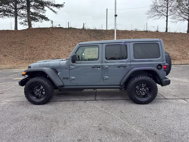 2026 Anvil Clearcoat Jeep Wrangler Willys 4X4 Convertible