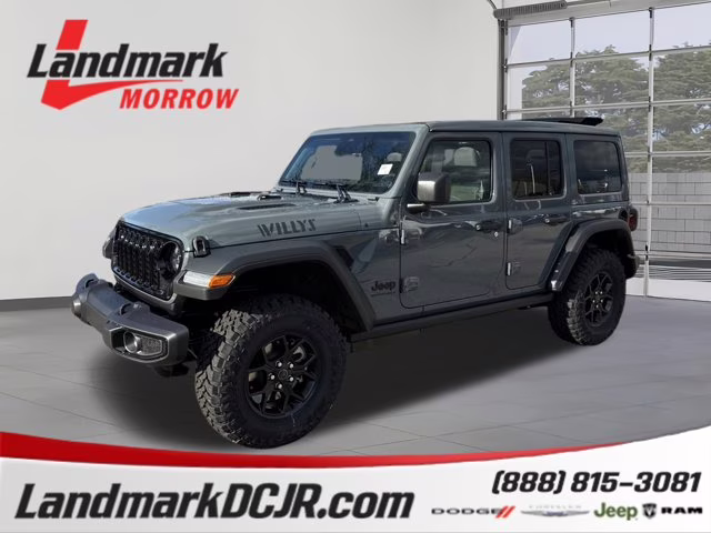 2026 Anvil Clearcoat Jeep Wrangler Willys 4X4 Convertible