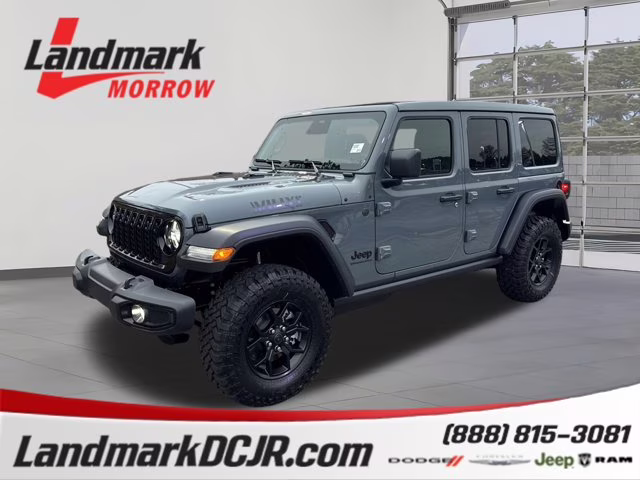 2026 Anvil Clearcoat Jeep Wrangler Willys 4X4 Convertible