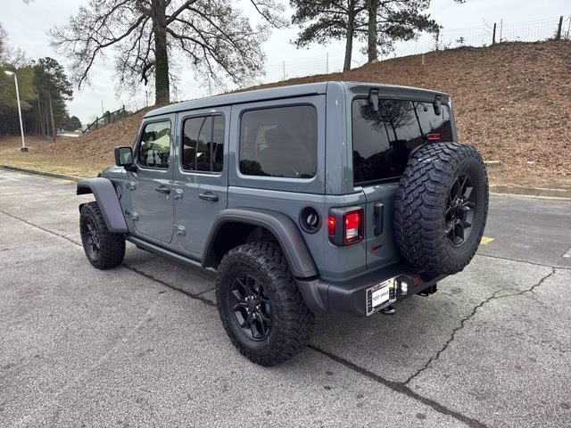 2026 Anvil Clearcoat Jeep Wrangler Willys 4X4 Convertible