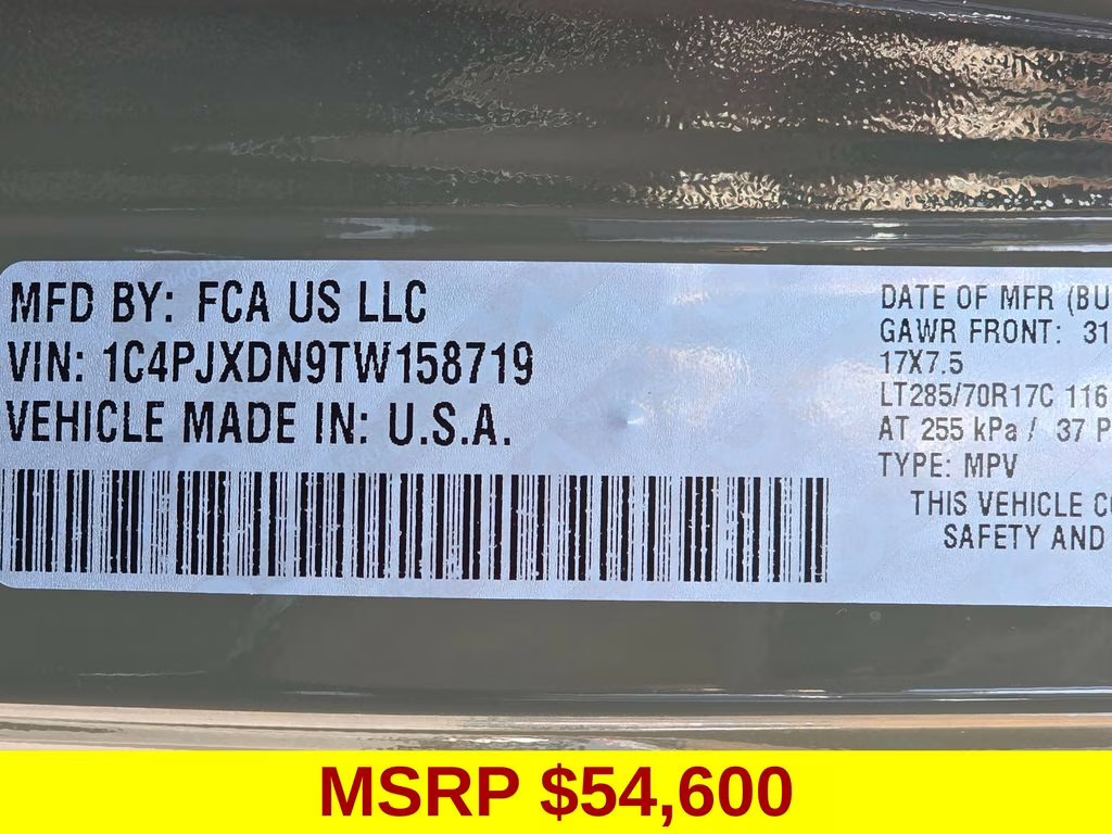 2026 41 Jeep Wrangler Willys 4X4 SUV