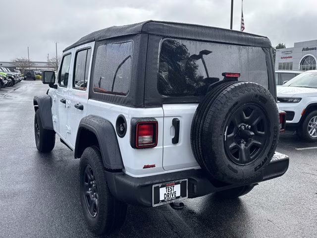 2026 Bright White Clearcoat Jeep Wrangler Sport 4X4 Convertible