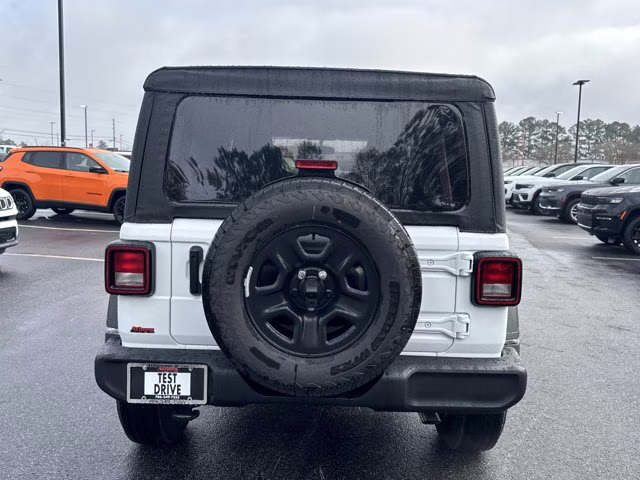 2026 Bright White Clearcoat Jeep Wrangler Sport 4X4 Convertible
