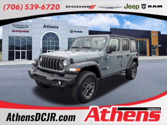 2026 Anvil Clearcoat Jeep Wrangler Sport S 4X4 Convertible