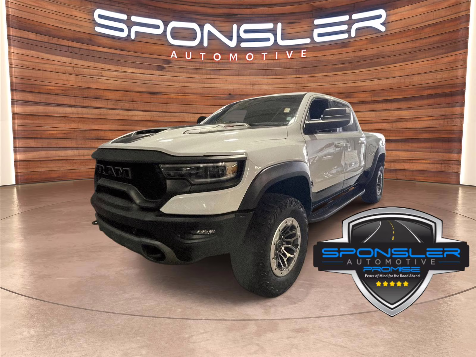 2022 Bright White Clearcoat Ram 1500 TRX 4X4 Truck