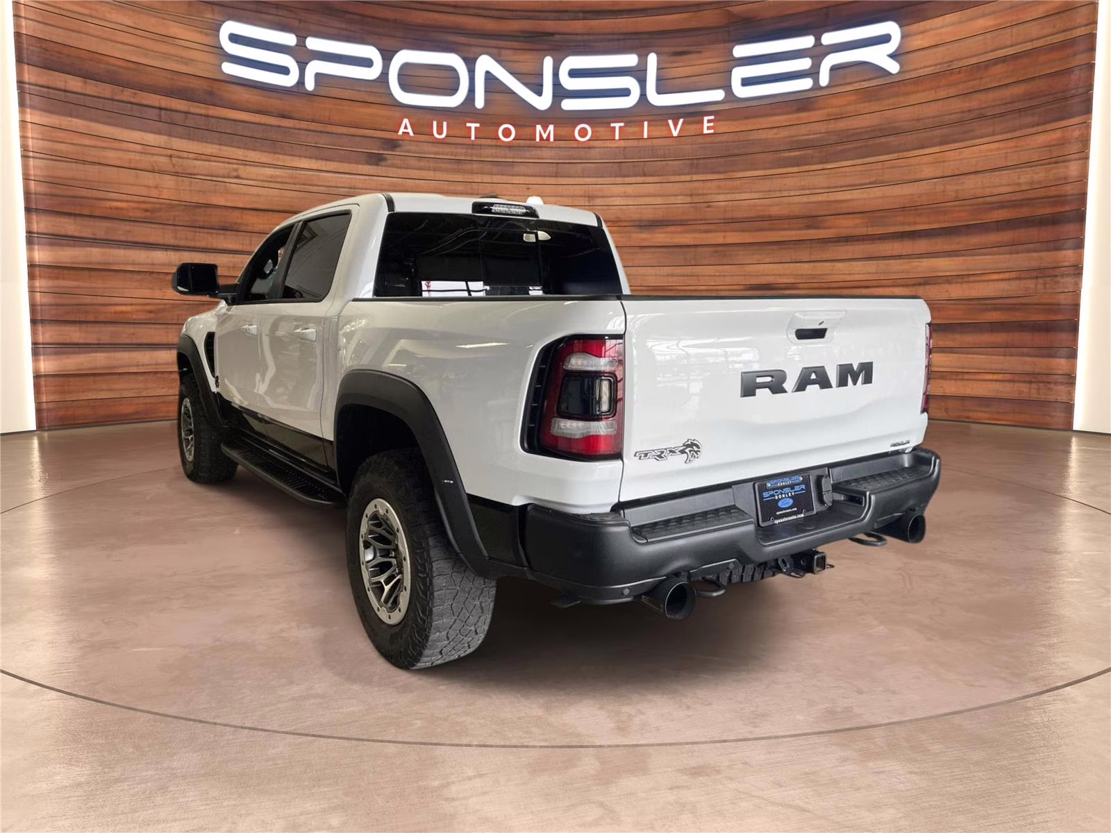 2022 Bright White Clearcoat Ram 1500 TRX 4X4 Truck