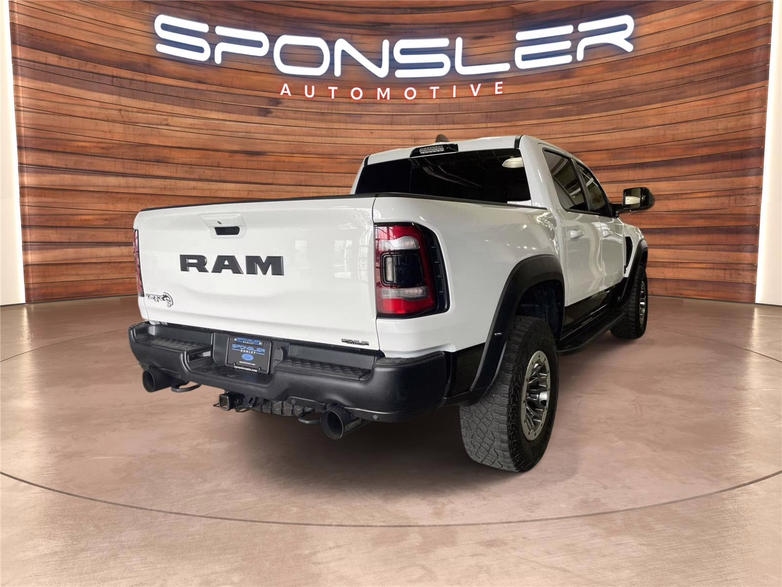 2022 Bright White Clearcoat Ram 1500 TRX 4X4 Truck