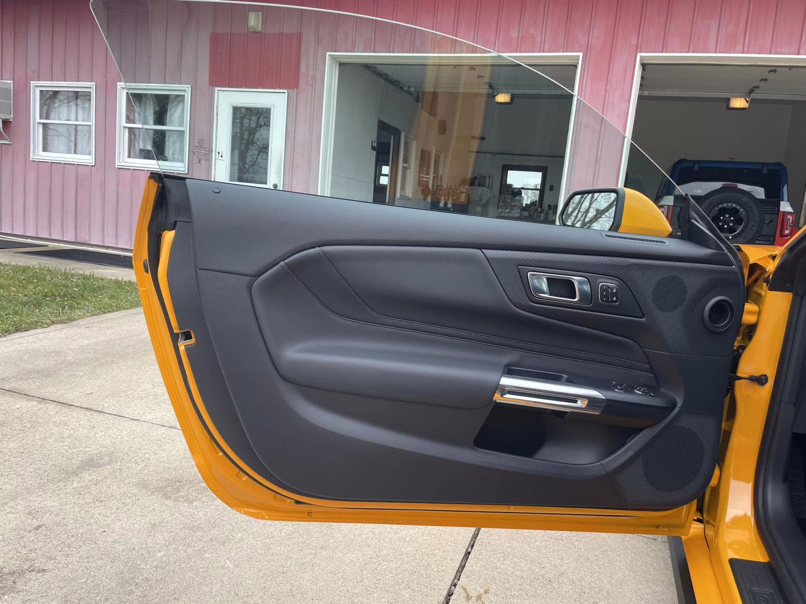 2026 Orange Fury Metallic Tri-Coat Ford Mustang EcoBoost RWD Fastback