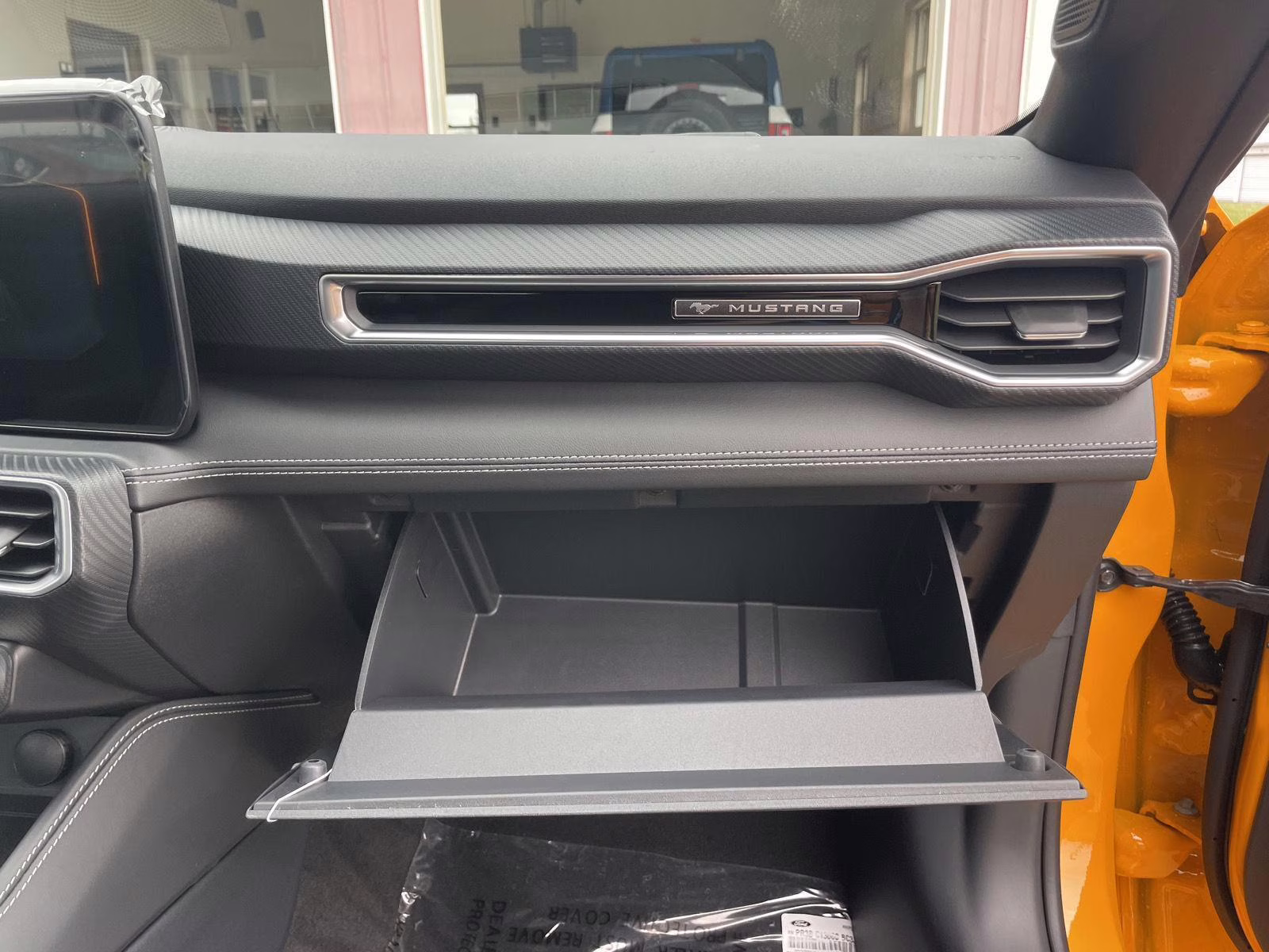 2026 Orange Fury Metallic Tri-Coat Ford Mustang EcoBoost RWD Fastback