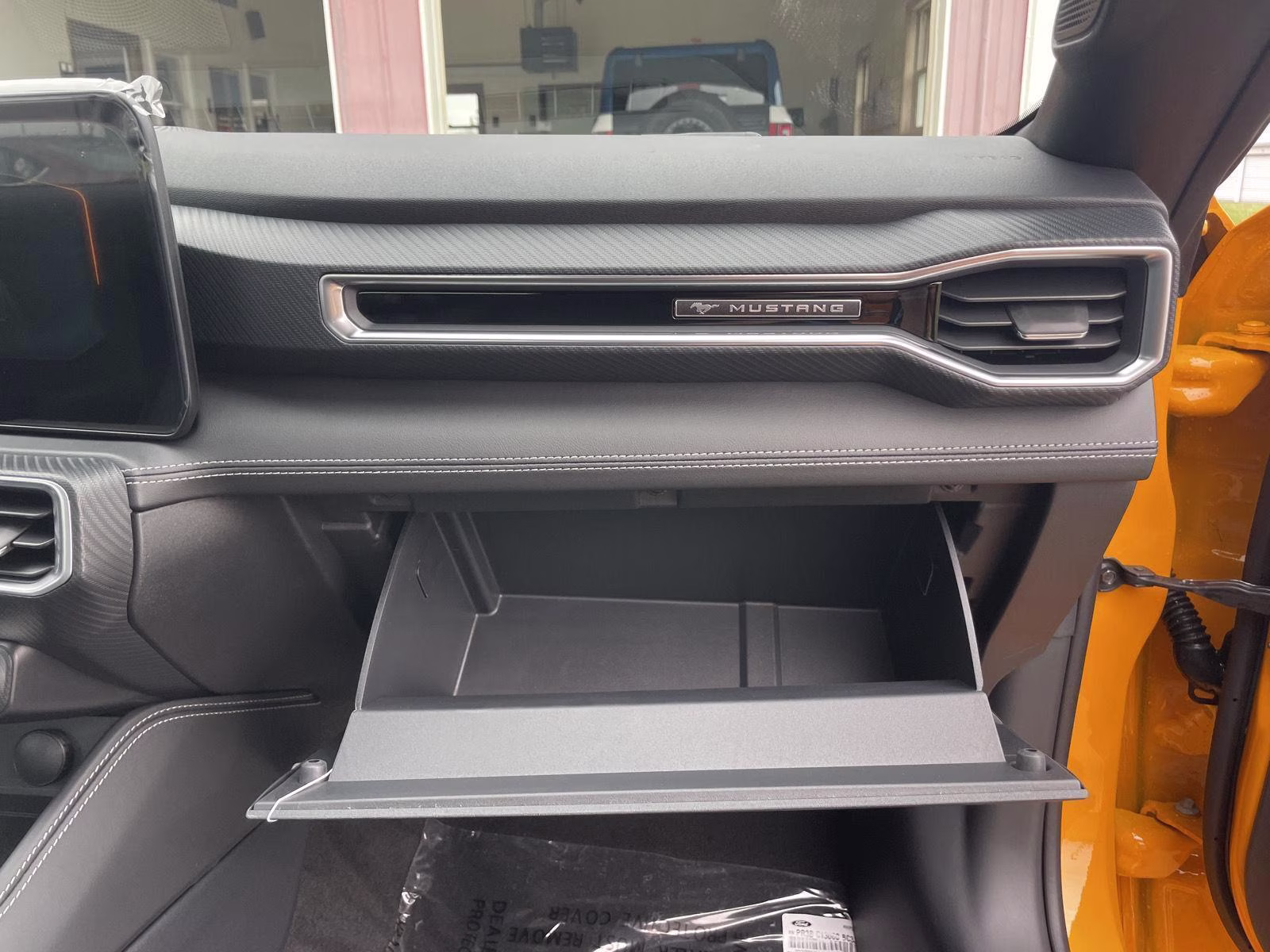 2026 Orange Fury Metallic Tri-Coat Ford Mustang EcoBoost RWD Fastback