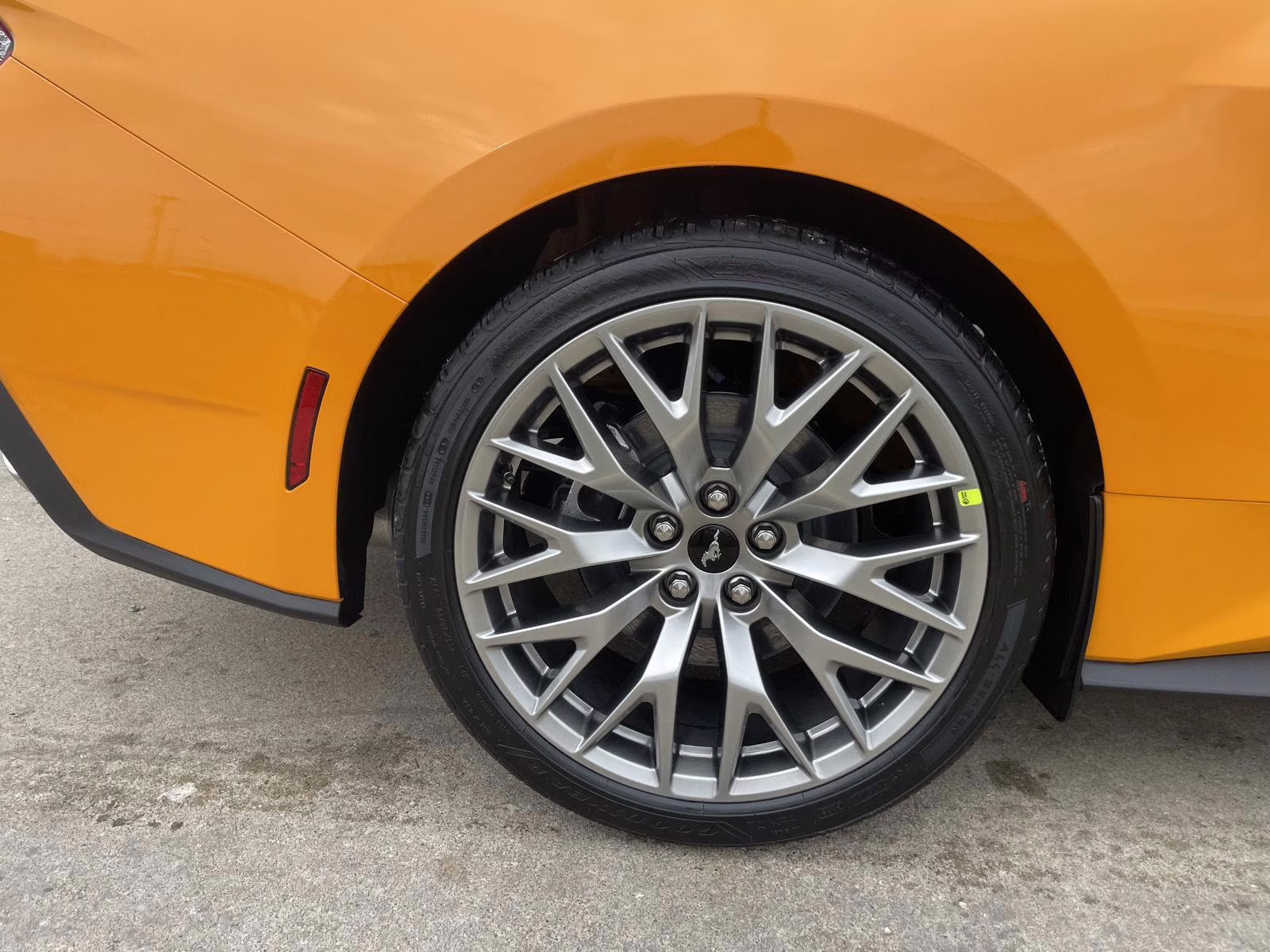 2026 Orange Fury Metallic Tri-Coat Ford Mustang EcoBoost RWD Fastback