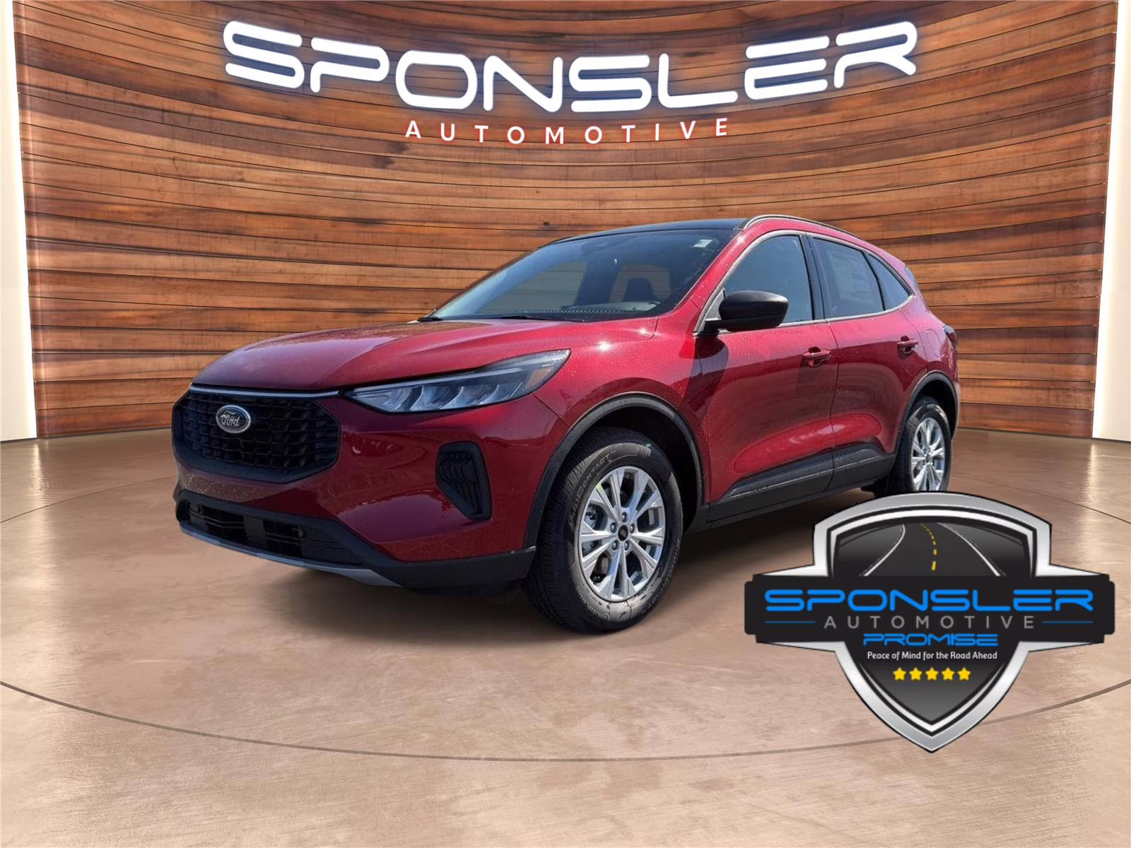 2026 Rapid Red Metallic Tinted Clearcoat Ford Escape Active AWD SUV