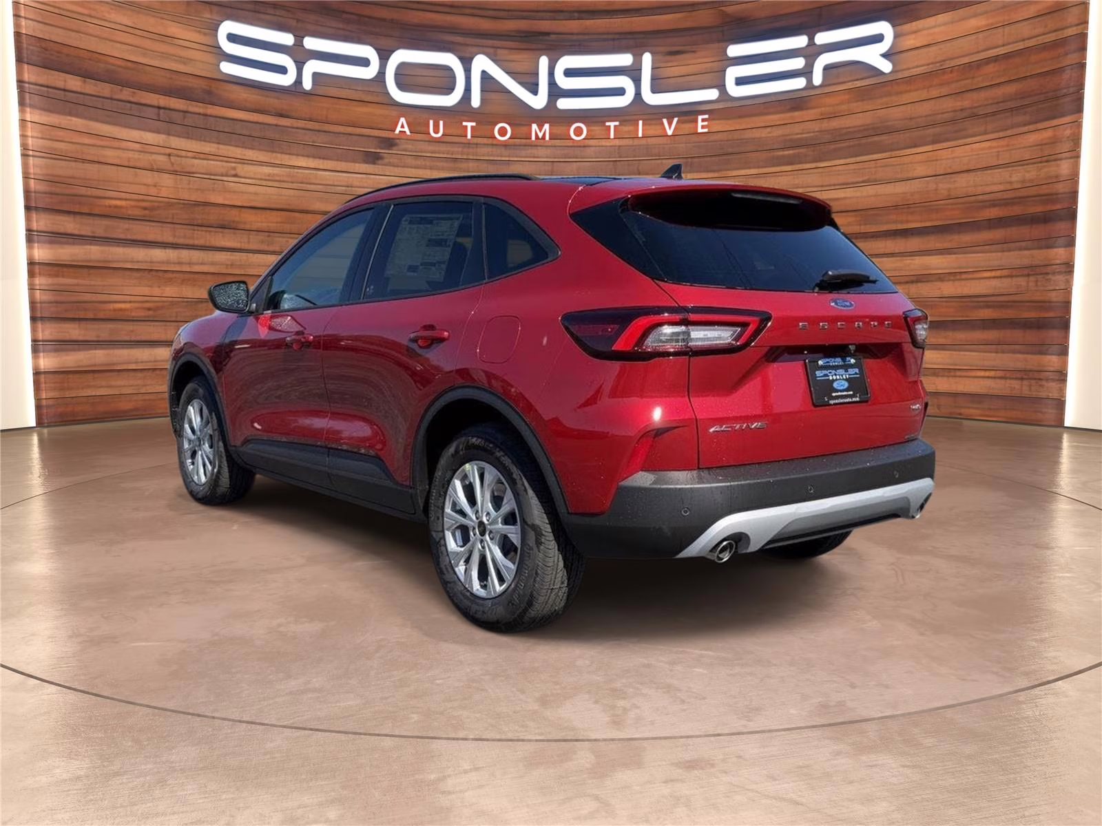 2026 Rapid Red Metallic Tinted Clearcoat Ford Escape Active AWD SUV