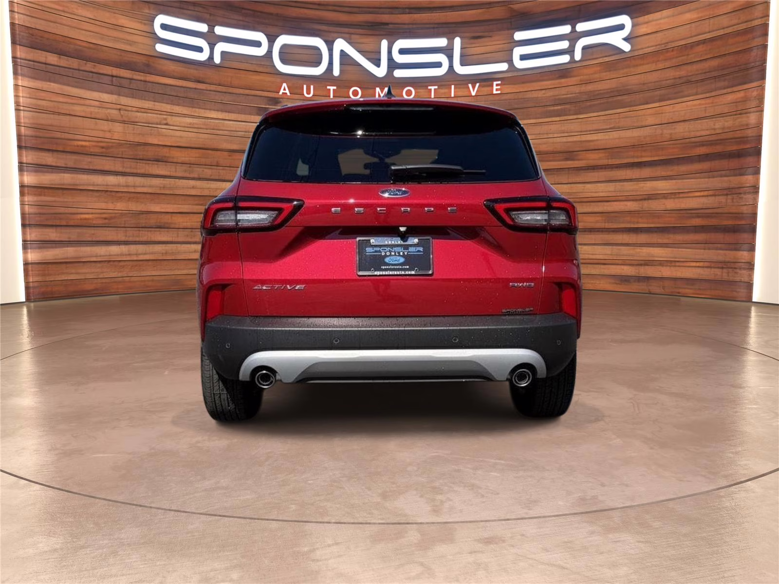 2026 Rapid Red Metallic Tinted Clearcoat Ford Escape Active AWD SUV