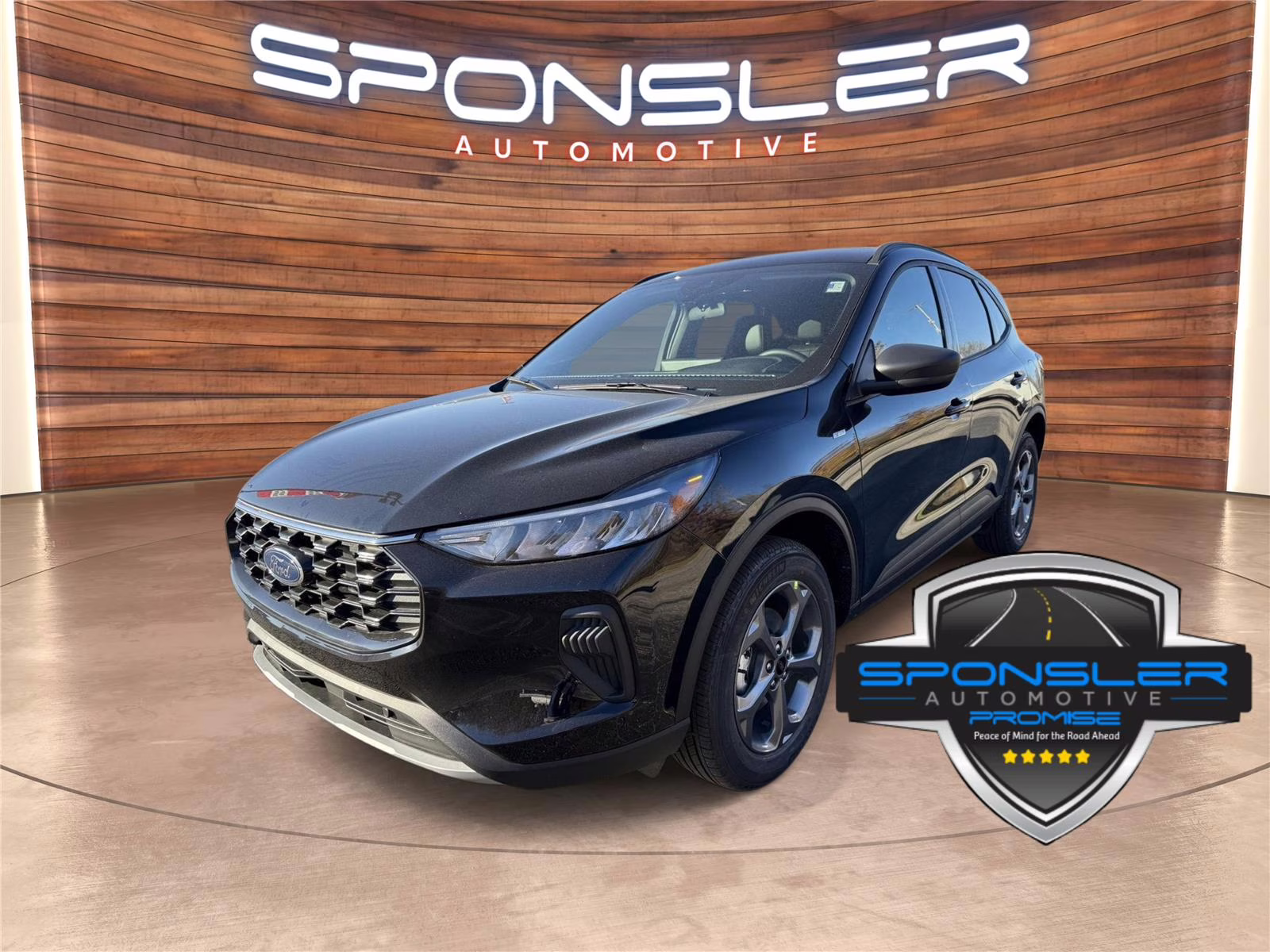 2026 Agate Black Metallic Ford Escape ST-Line AWD SUV