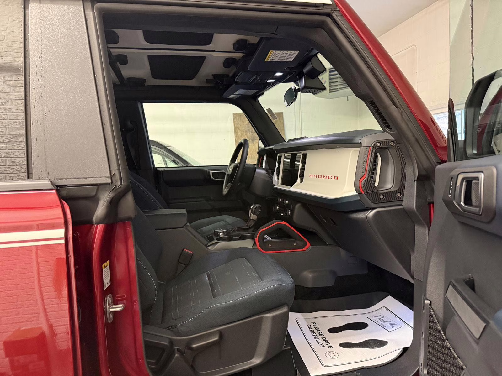 2025 Ruby Red Metallic Tinted Clearcoat Ford Bronco Heritage Edition 4X4 SUV