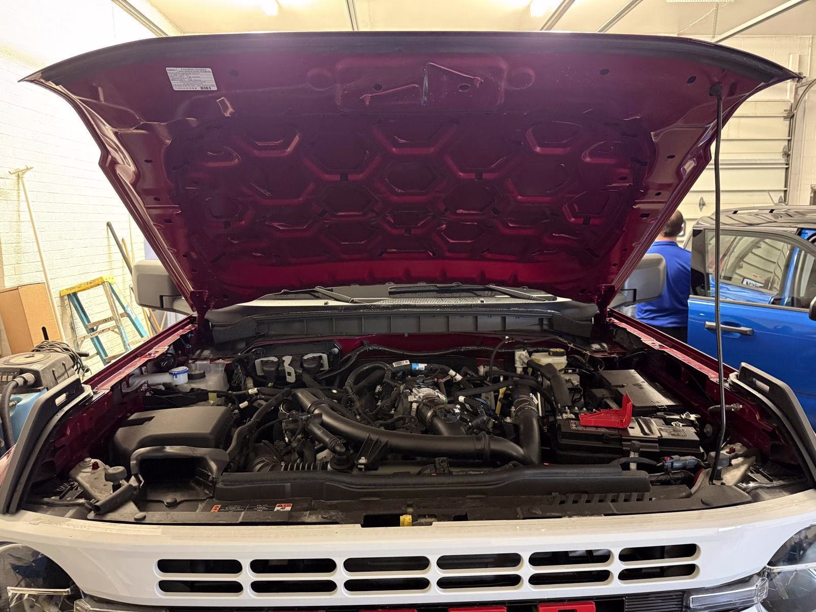 2025 Ruby Red Metallic Tinted Clearcoat Ford Bronco Heritage Edition 4X4 SUV