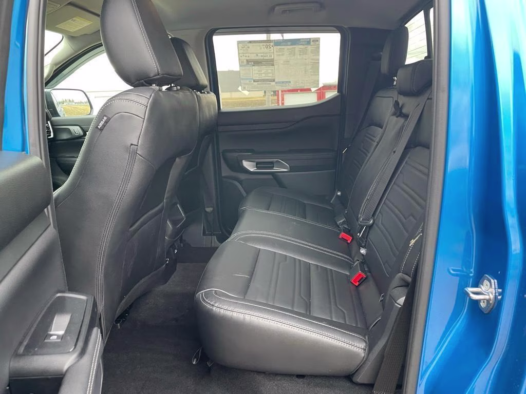 2024 Velocity Blue Ford Ranger LARIAT 4X4 Truck