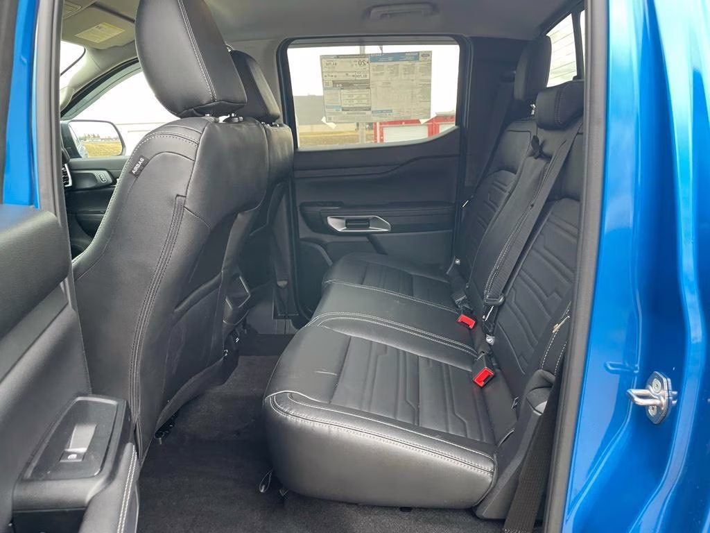 2024 Velocity Blue Ford Ranger LARIAT 4X4 Truck