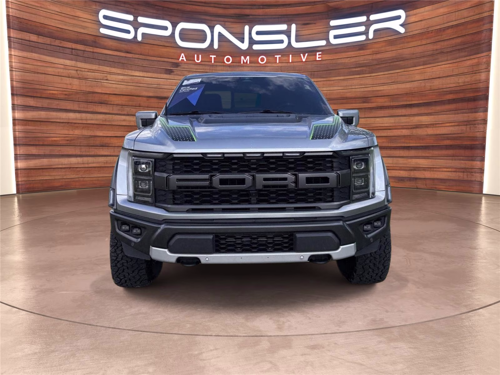 2023 Iconic Silver Ford F-150 Raptor 4X4 Truck