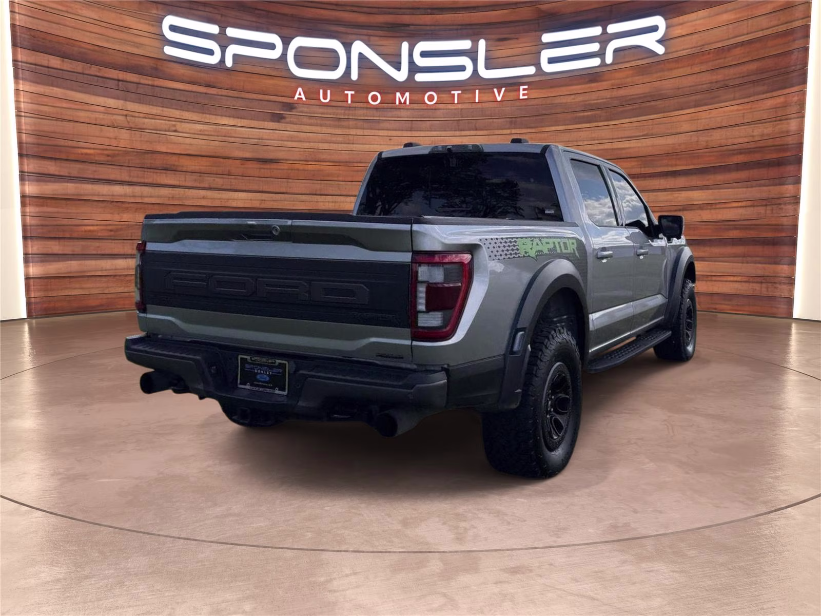 2023 Iconic Silver Ford F-150 Raptor 4X4 Truck