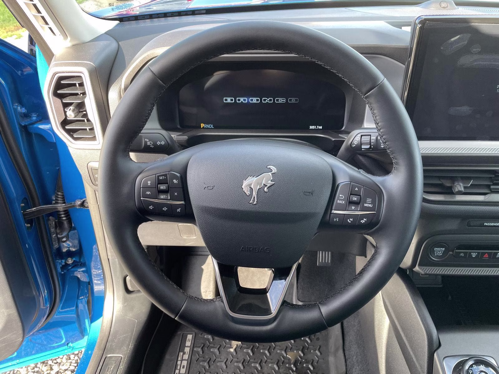 2025 Velocity Blue Ford Bronco Sport Outer Banks 4X4 SUV