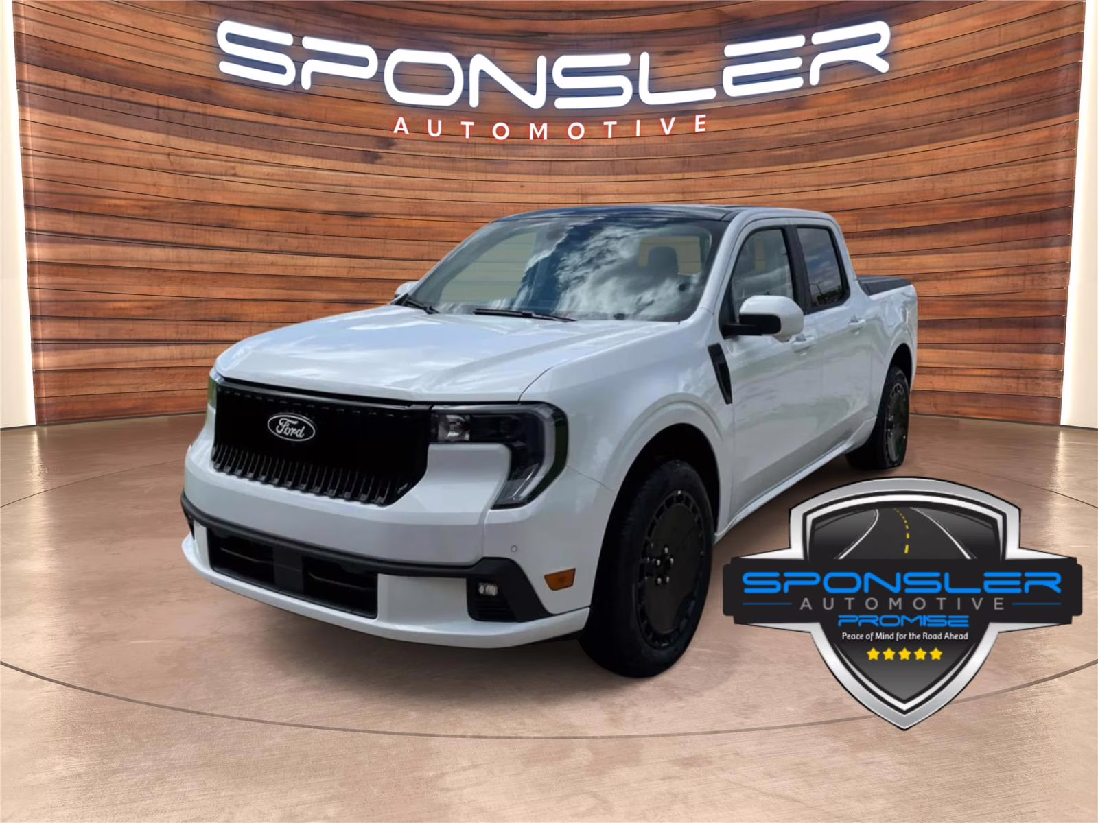 2025 Oxford White Ford Maverick Lobo AWD Truck