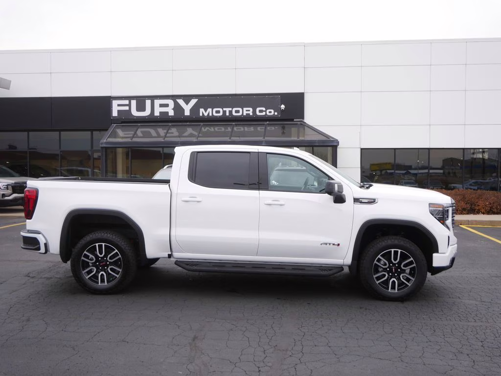 2026 Summit White GMC Sierra 1500 AT4 4X4 Truck