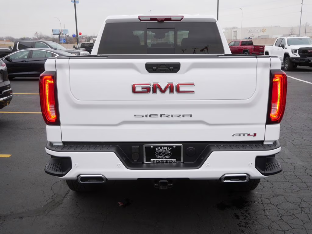 2026 Summit White GMC Sierra 1500 AT4 4X4 Truck