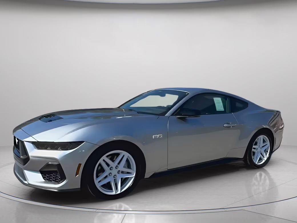 2026 Iconic Silver Metallic Ford Mustang GT Premium RWD Coupe