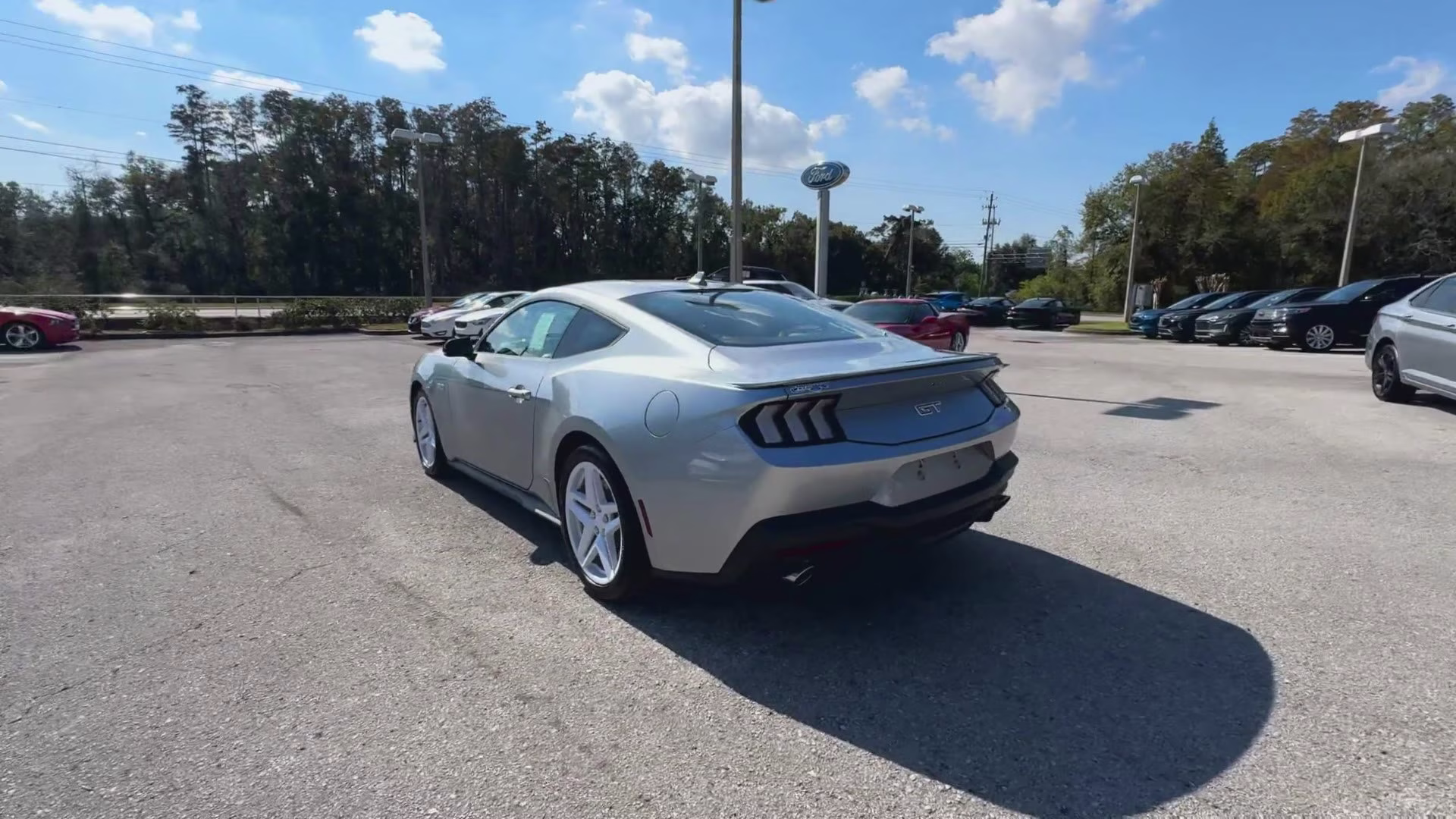 2026 Iconic Silver Metallic Ford Mustang GT Premium RWD Coupe